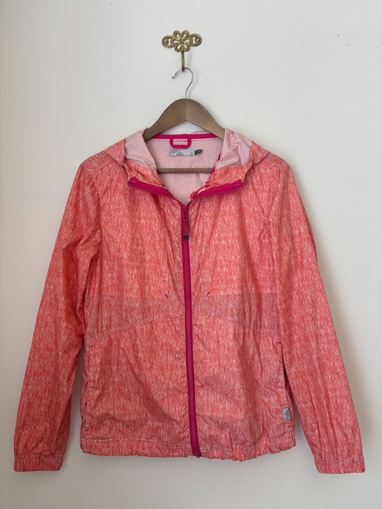 Prana Jackets & Blazers - Prana Callista Orange Zip Front Hooded Windbreaker Small Spring Outdoor